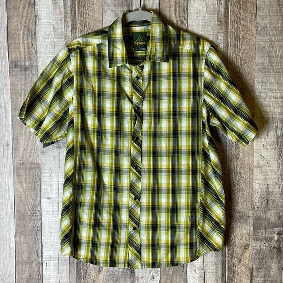 prAna Milo Pearl Snap Short Sleeve Shirt - Picture 2 of 6